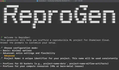 Generating project